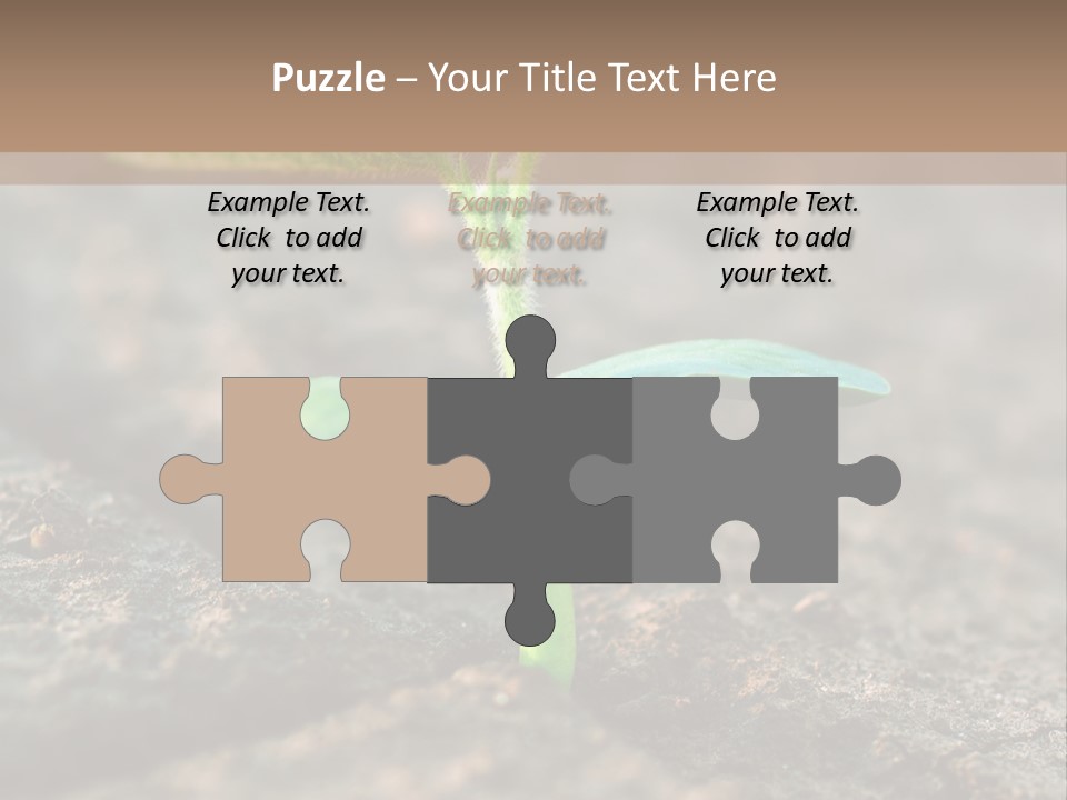Green Agriculture Growth PowerPoint Template