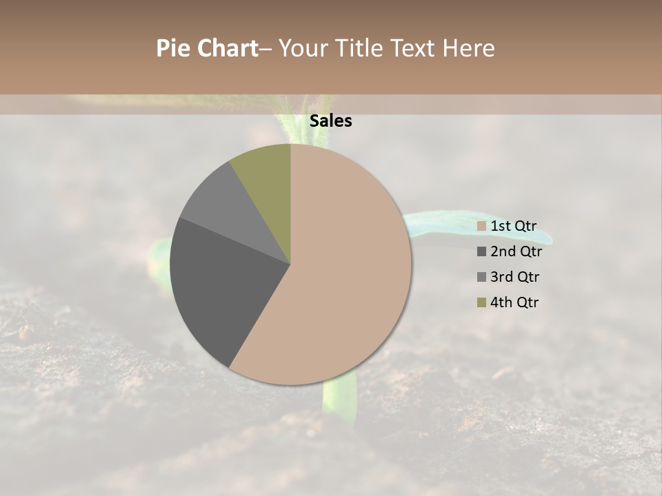 Green Agriculture Growth PowerPoint Template