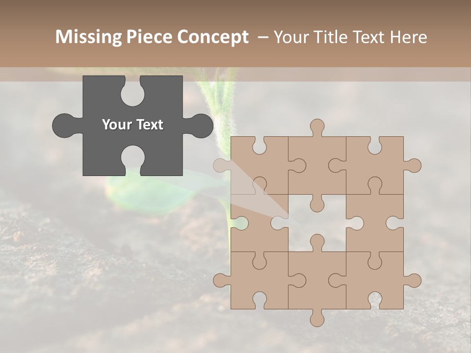 Green Agriculture Growth PowerPoint Template
