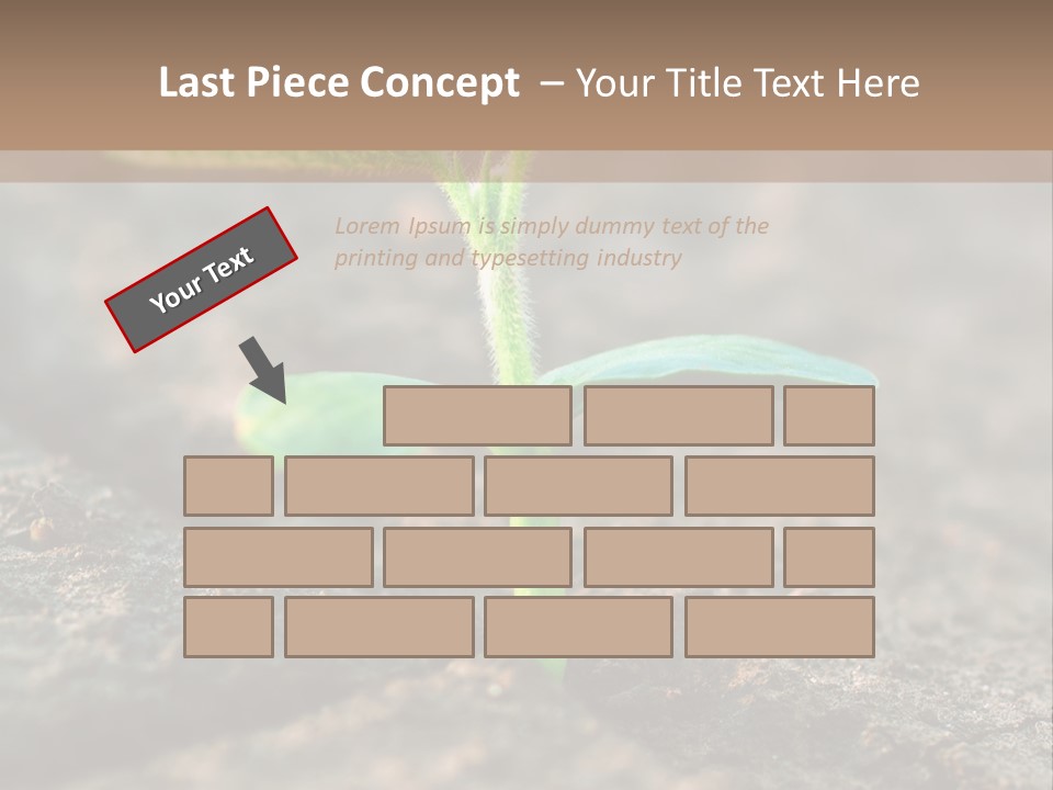 Green Agriculture Growth PowerPoint Template
