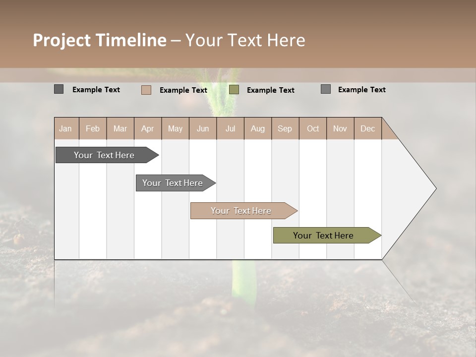 Green Agriculture Growth PowerPoint Template