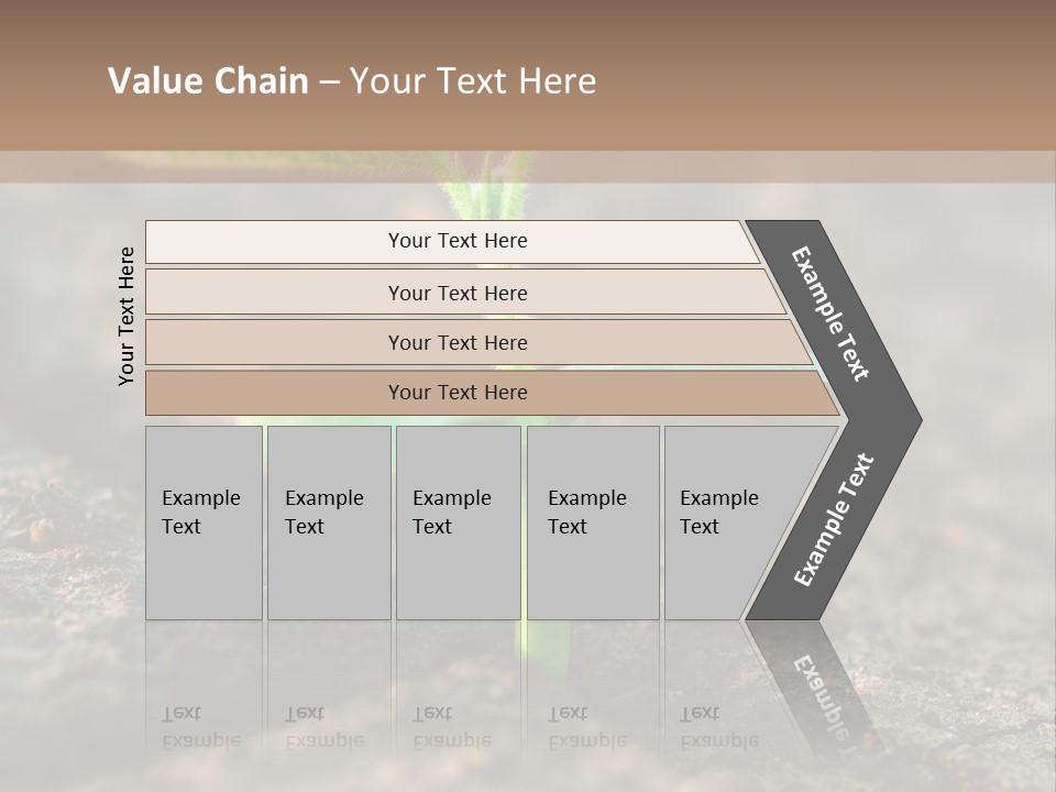 Green Agriculture Growth PowerPoint Template
