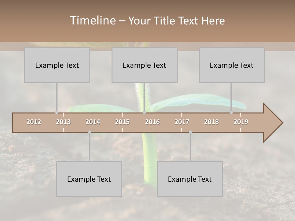 Green Agriculture Growth PowerPoint Template