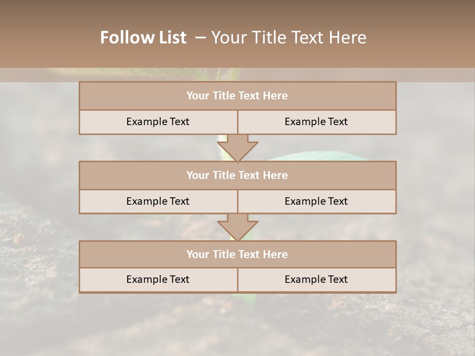 Green Agriculture Growth PowerPoint Template