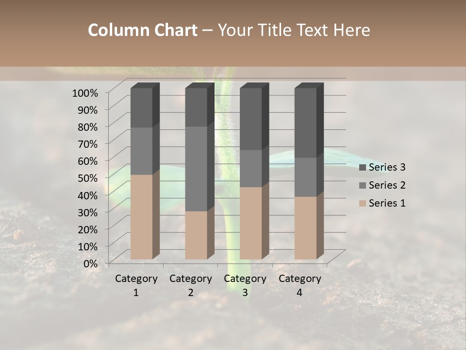 Green Agriculture Growth PowerPoint Template