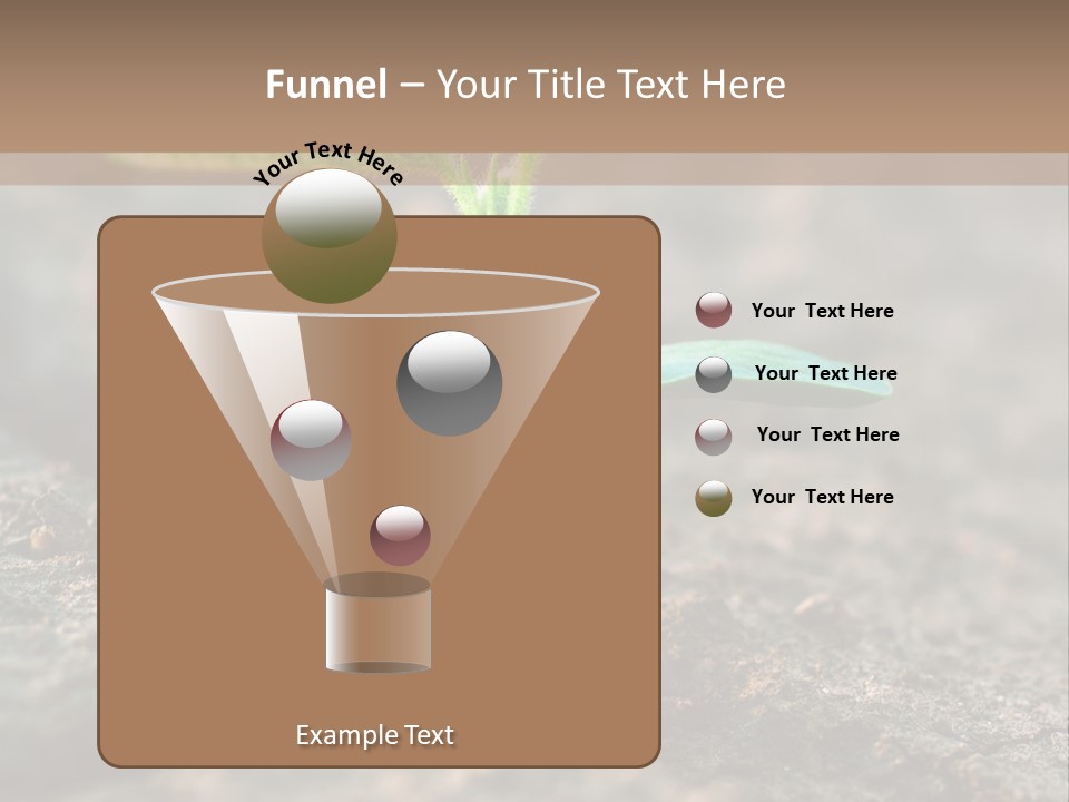 Green Agriculture Growth PowerPoint Template