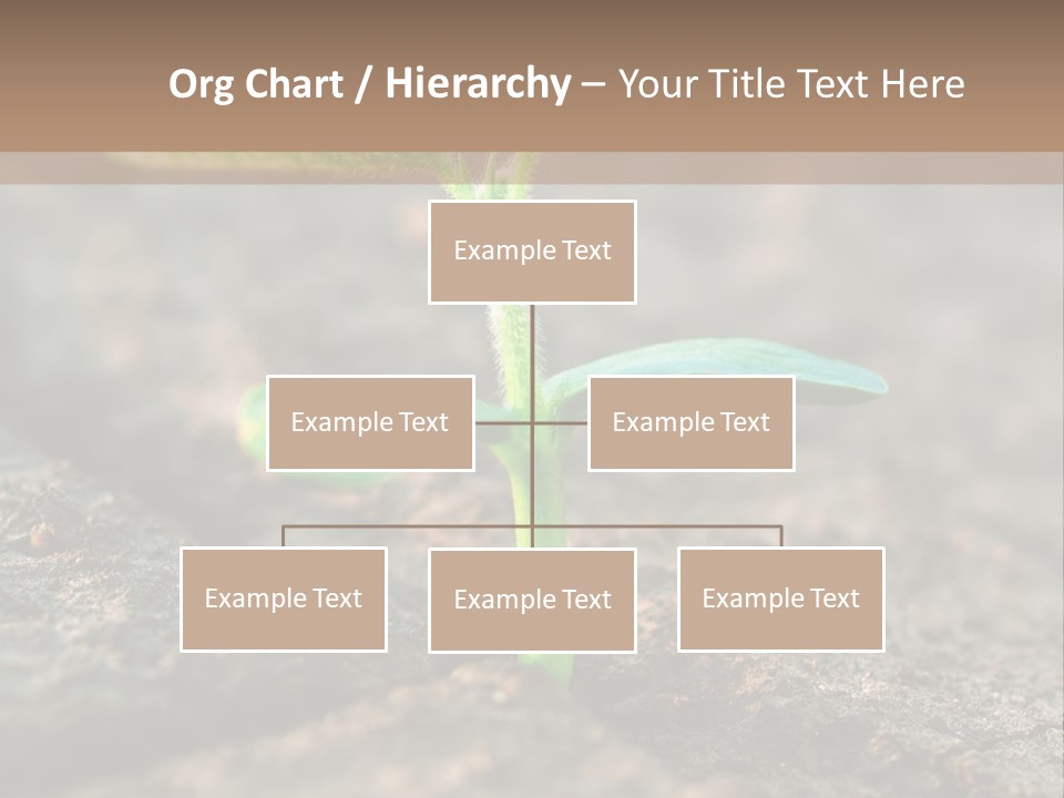 Green Agriculture Growth PowerPoint Template