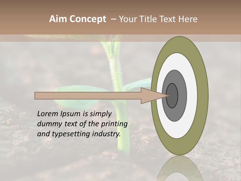 Green Agriculture Growth PowerPoint Template