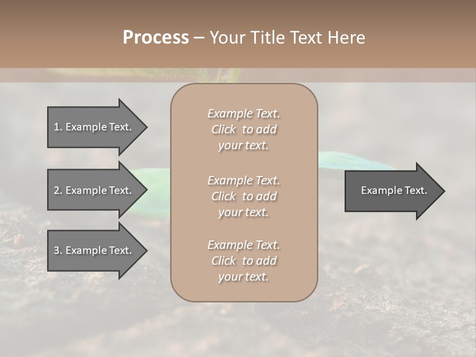 Green Agriculture Growth PowerPoint Template