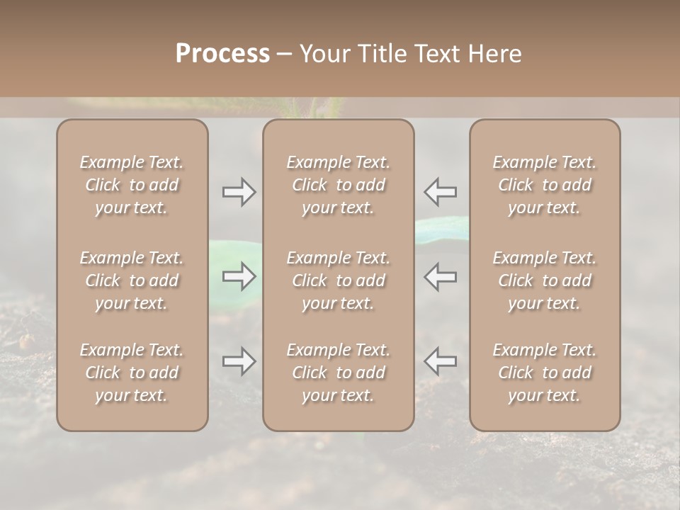 Green Agriculture Growth PowerPoint Template
