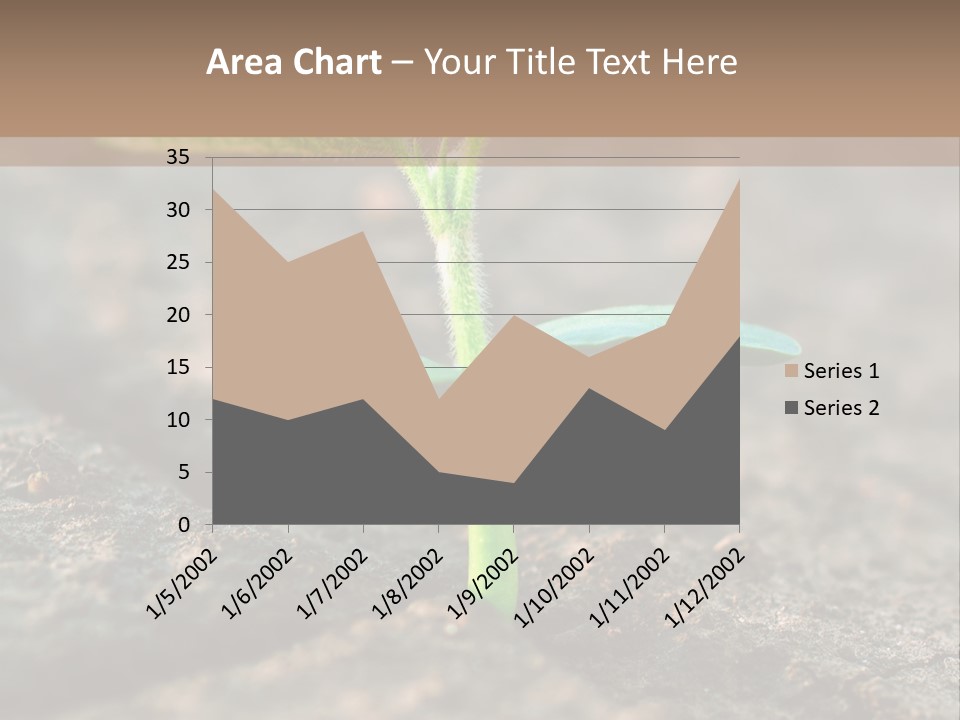 Green Agriculture Growth PowerPoint Template
