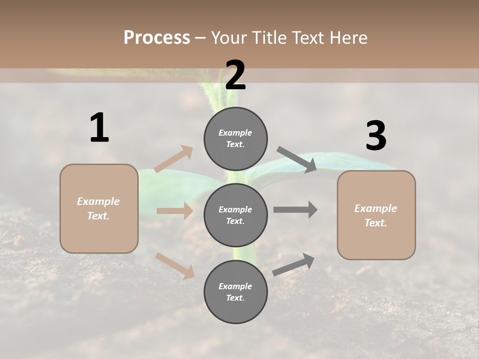 Green Agriculture Growth PowerPoint Template
