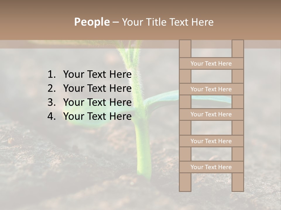 Green Agriculture Growth PowerPoint Template