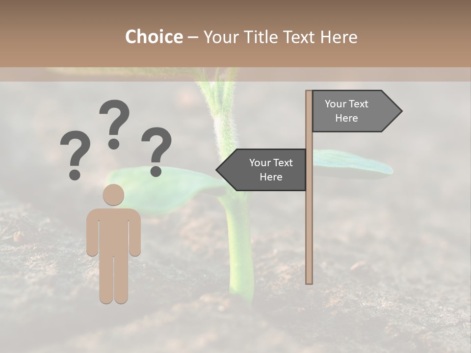 Green Agriculture Growth PowerPoint Template
