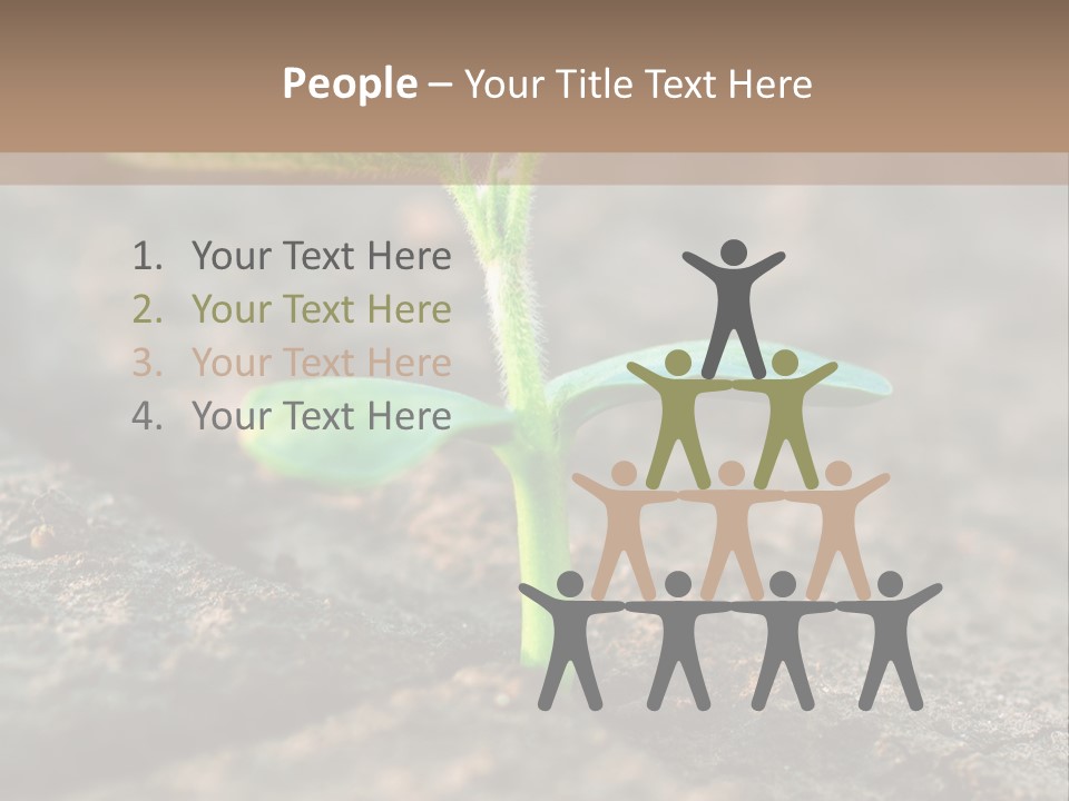 Green Agriculture Growth PowerPoint Template