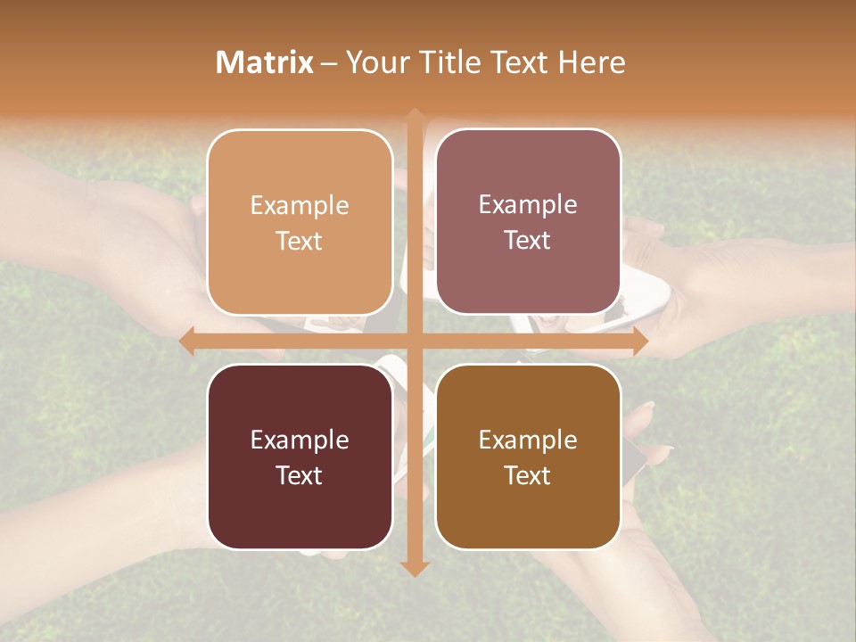 Cell App Green PowerPoint Template
