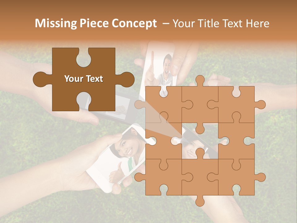 Cell App Green PowerPoint Template
