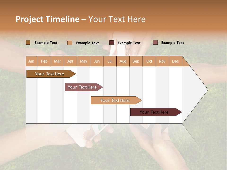 Cell App Green PowerPoint Template