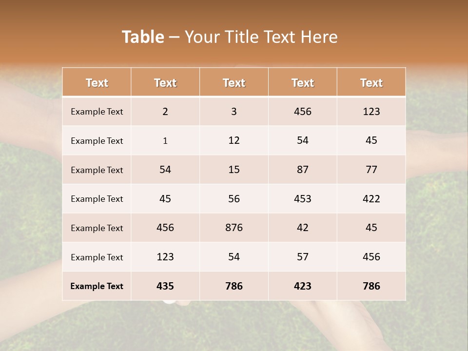 Cell App Green PowerPoint Template