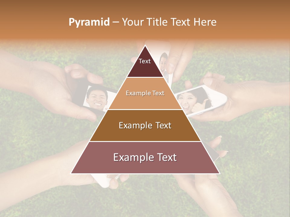 Cell App Green PowerPoint Template