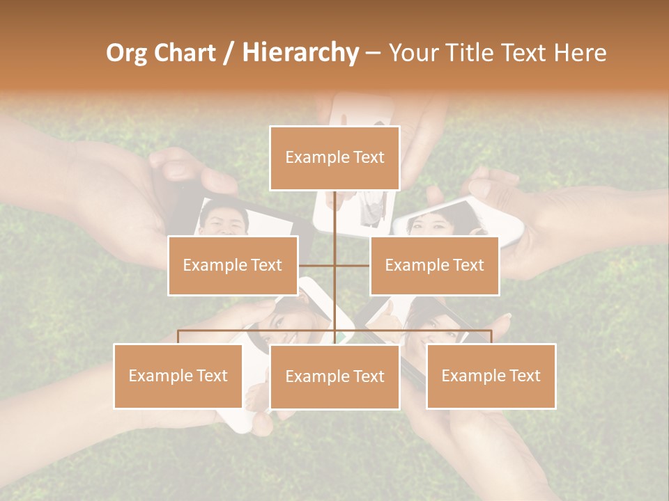 Cell App Green PowerPoint Template