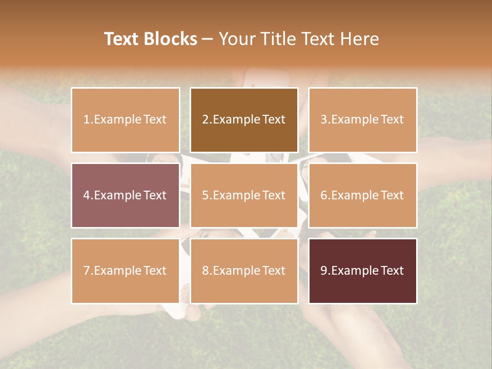 Cell App Green PowerPoint Template