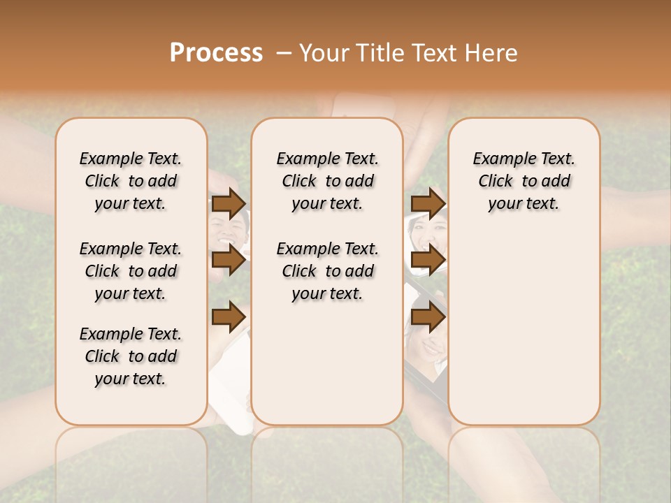 Cell App Green PowerPoint Template