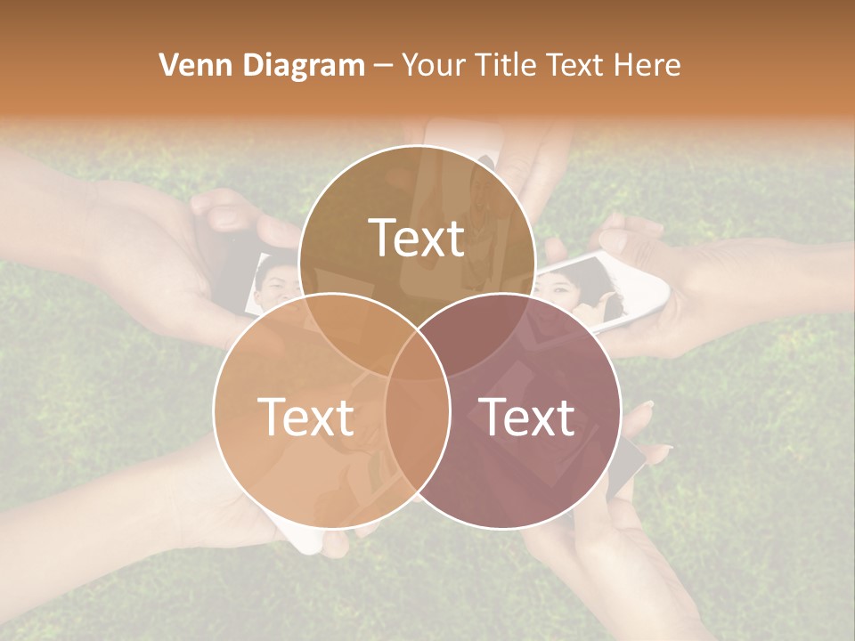 Cell App Green PowerPoint Template