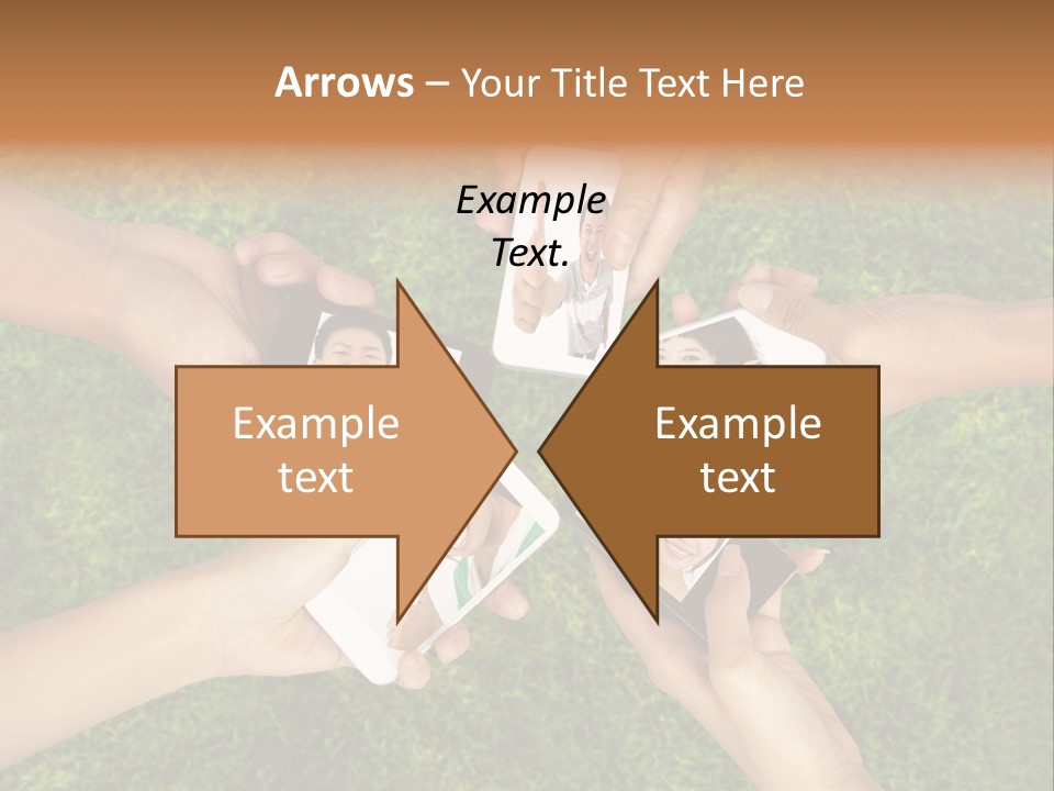 Cell App Green PowerPoint Template