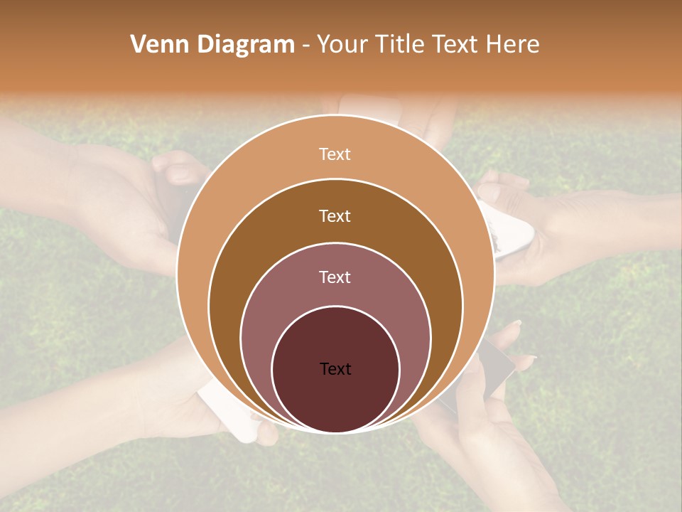 Cell App Green PowerPoint Template