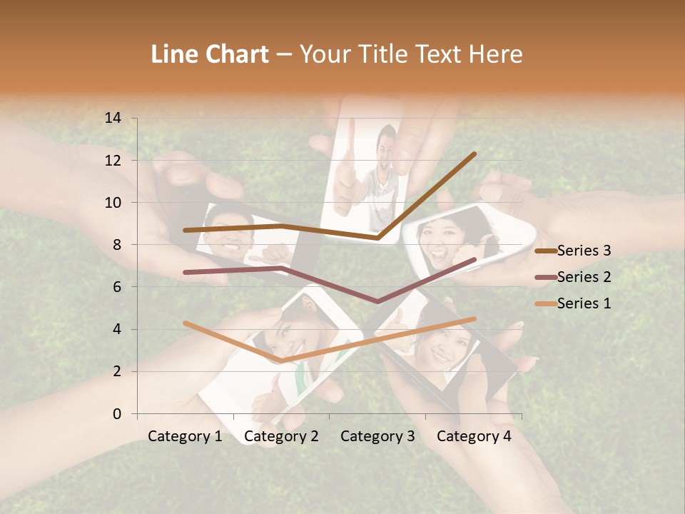 Cell App Green PowerPoint Template