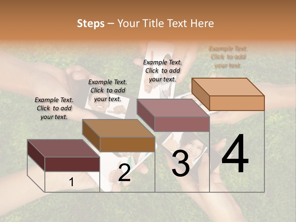 Cell App Green PowerPoint Template