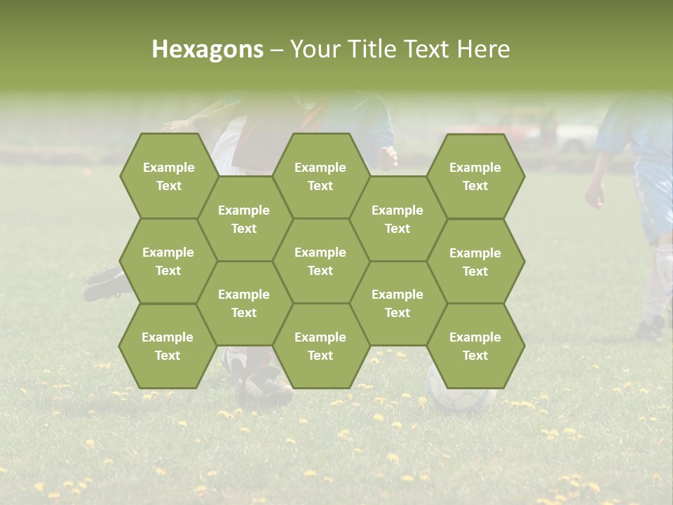 Elementary Age Little Boy Exercise PowerPoint Template