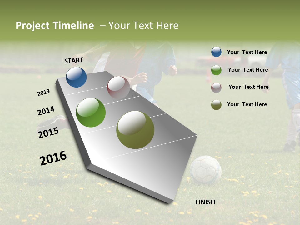 Elementary Age Little Boy Exercise PowerPoint Template