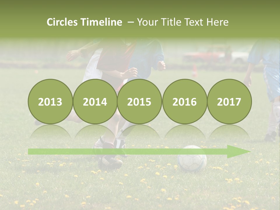 Elementary Age Little Boy Exercise PowerPoint Template