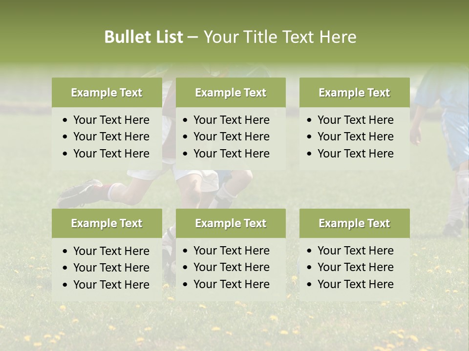 Elementary Age Little Boy Exercise PowerPoint Template