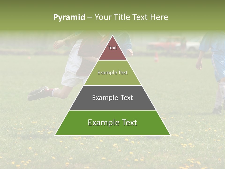 Elementary Age Little Boy Exercise PowerPoint Template