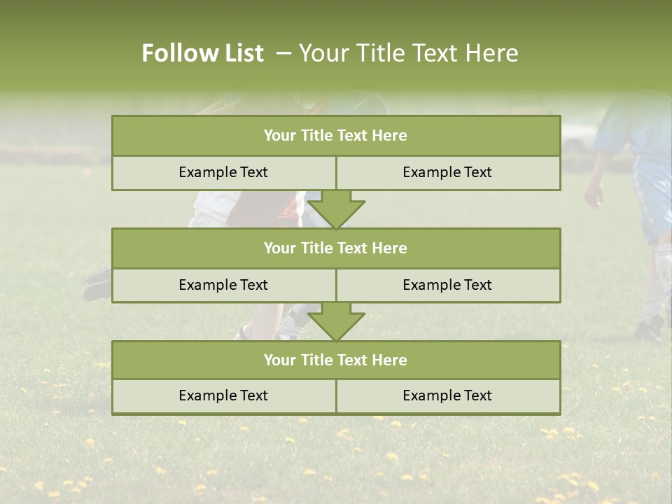 Elementary Age Little Boy Exercise PowerPoint Template