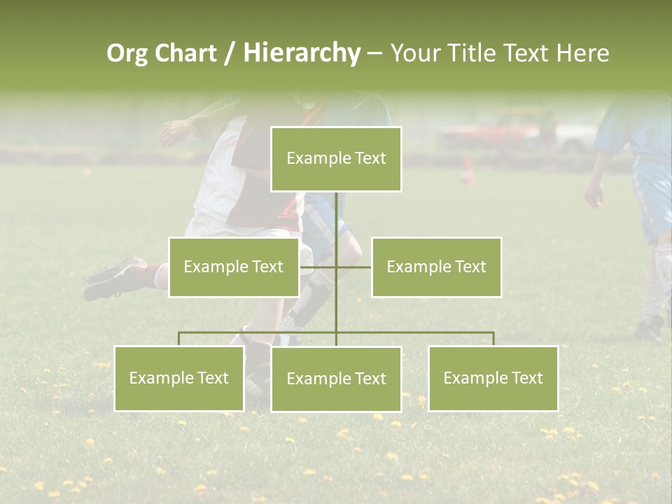 Elementary Age Little Boy Exercise PowerPoint Template