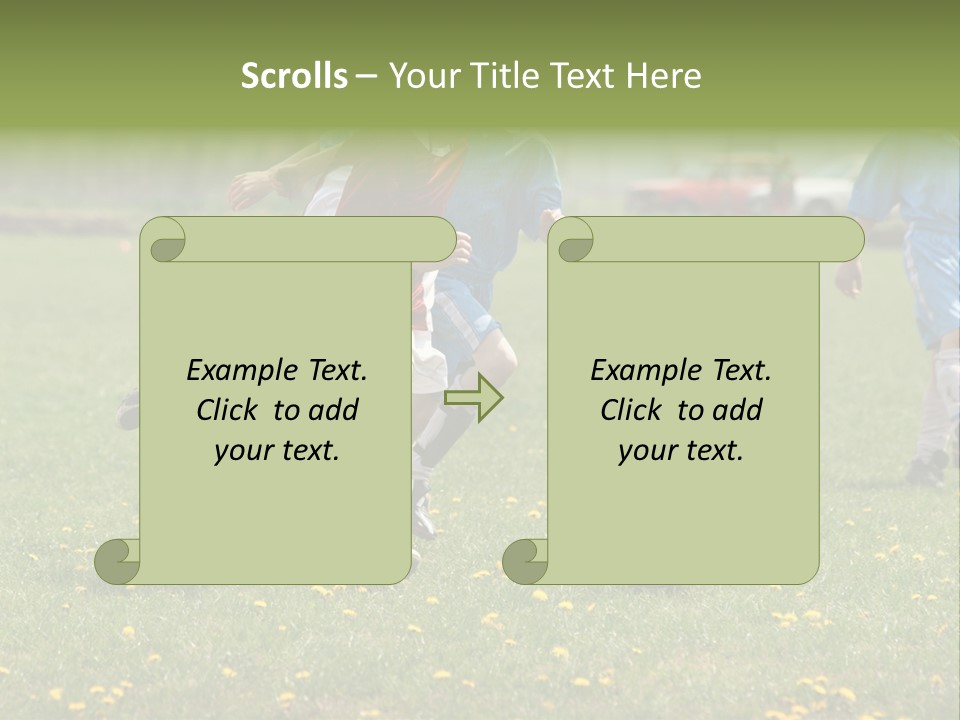 Elementary Age Little Boy Exercise PowerPoint Template