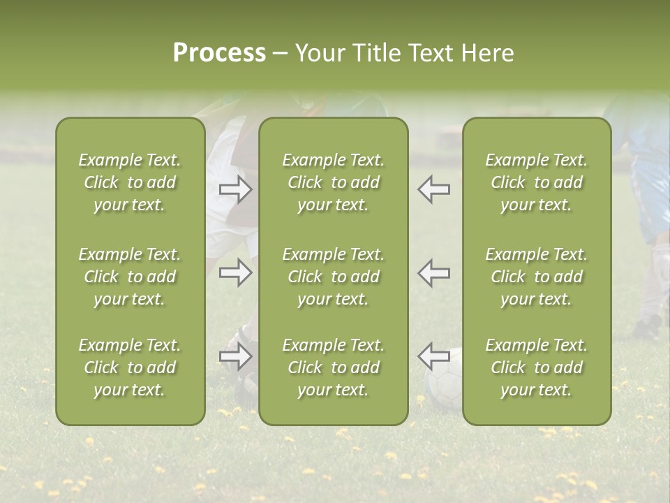 Elementary Age Little Boy Exercise PowerPoint Template