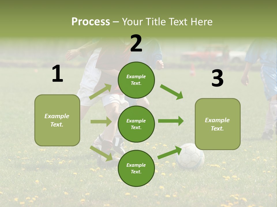 Elementary Age Little Boy Exercise PowerPoint Template