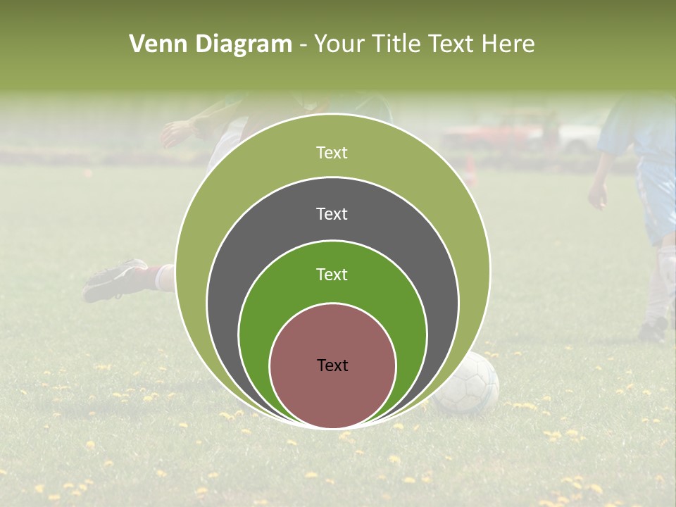 Elementary Age Little Boy Exercise PowerPoint Template