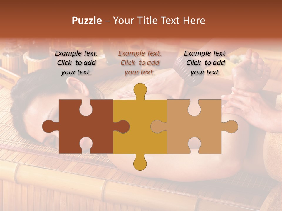 Wellness Day Spa Female PowerPoint Template