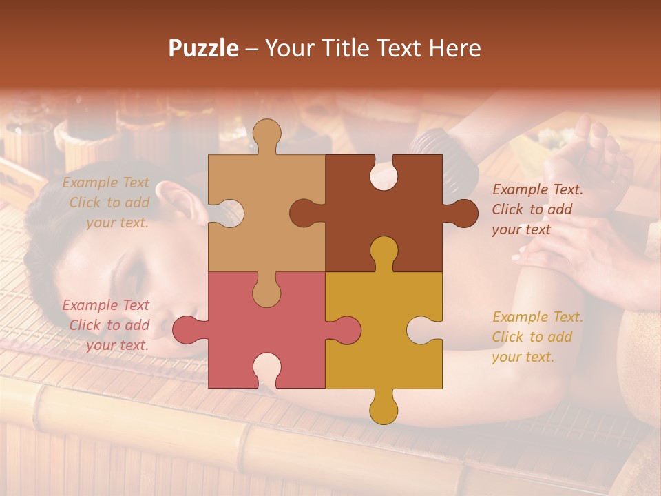 Wellness Day Spa Female PowerPoint Template