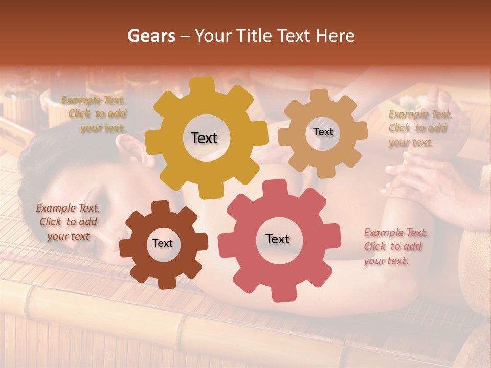 Wellness Day Spa Female PowerPoint Template