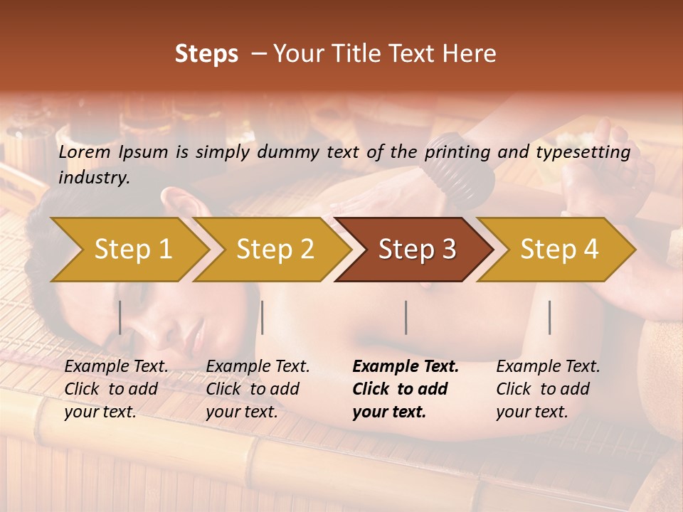 Wellness Day Spa Female PowerPoint Template
