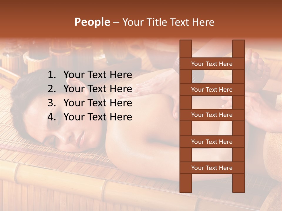 Wellness Day Spa Female PowerPoint Template