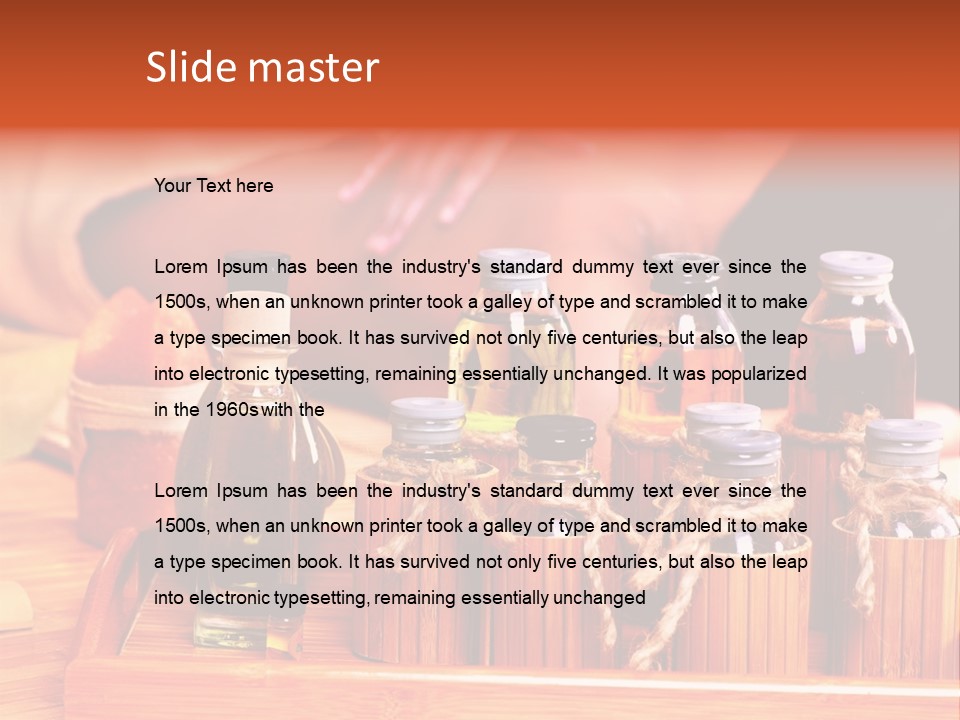 Spa Tropical Resort PowerPoint Template