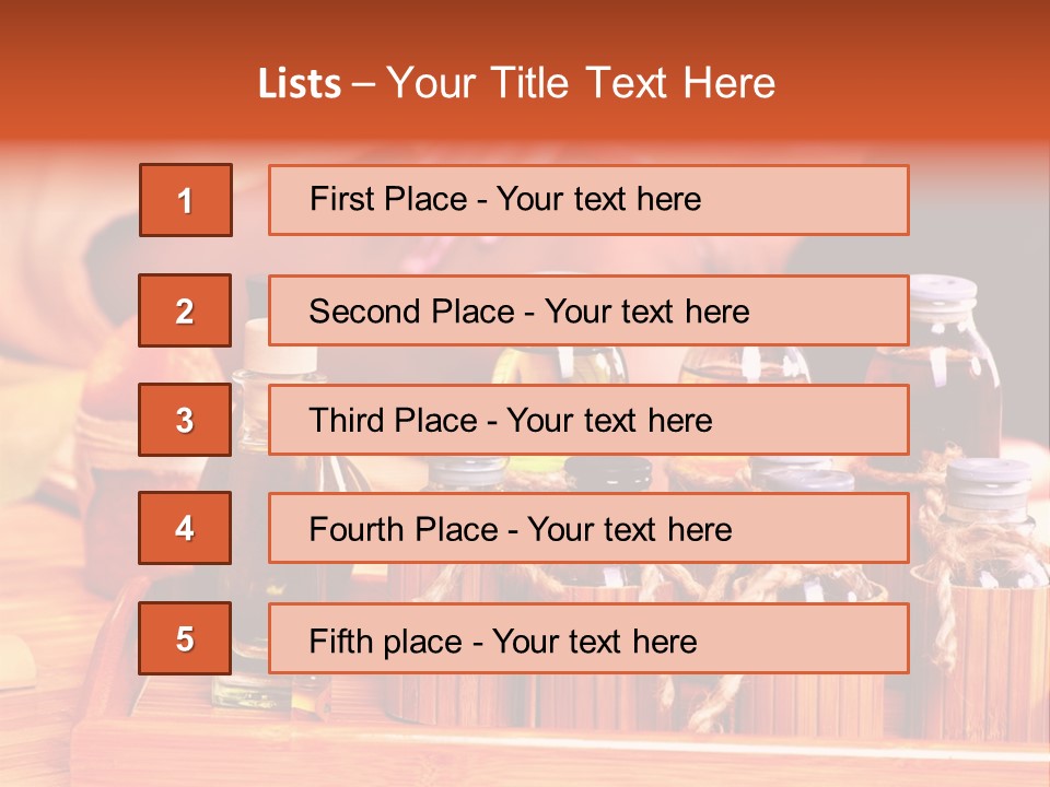 Spa Tropical Resort PowerPoint Template